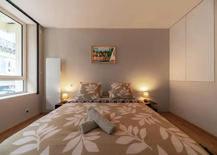 Appartement L'hotel Des Postes - Design En Centre Vichy